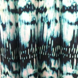 Beautiful blue and white Tie-dye inspired dress